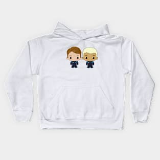 Cute teammmates: Logan & Alex Kids Hoodie